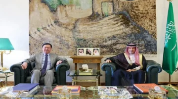 تعزيز التعاون بين القاهرة وبكين على طاولة نائب وزير الخارجية والسفير الصيني
